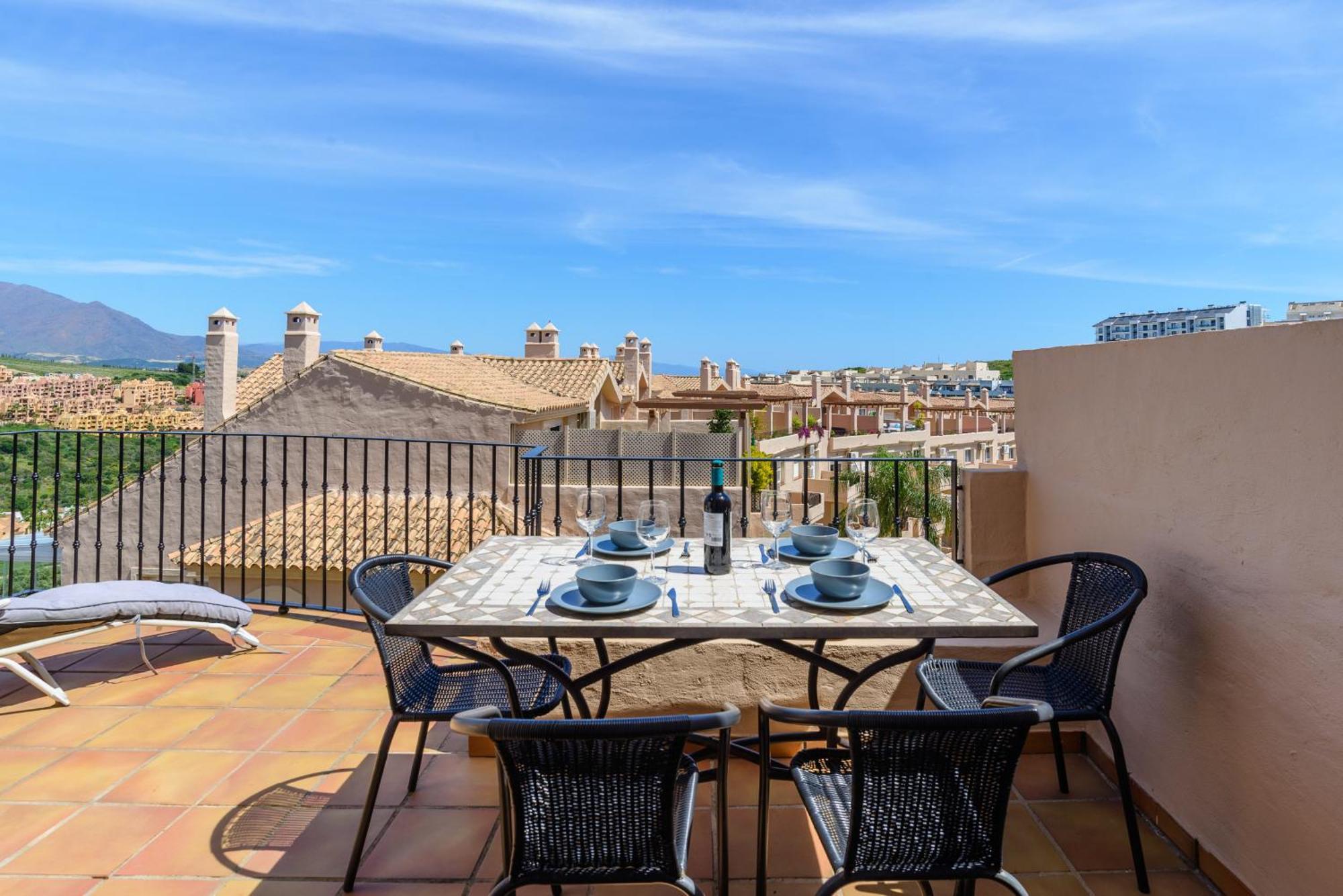 2247-Duplex 3 Bedrooms With 2 Terraces Manilva Extérieur photo